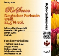 RaSecco Deutscher Perlwein weiß